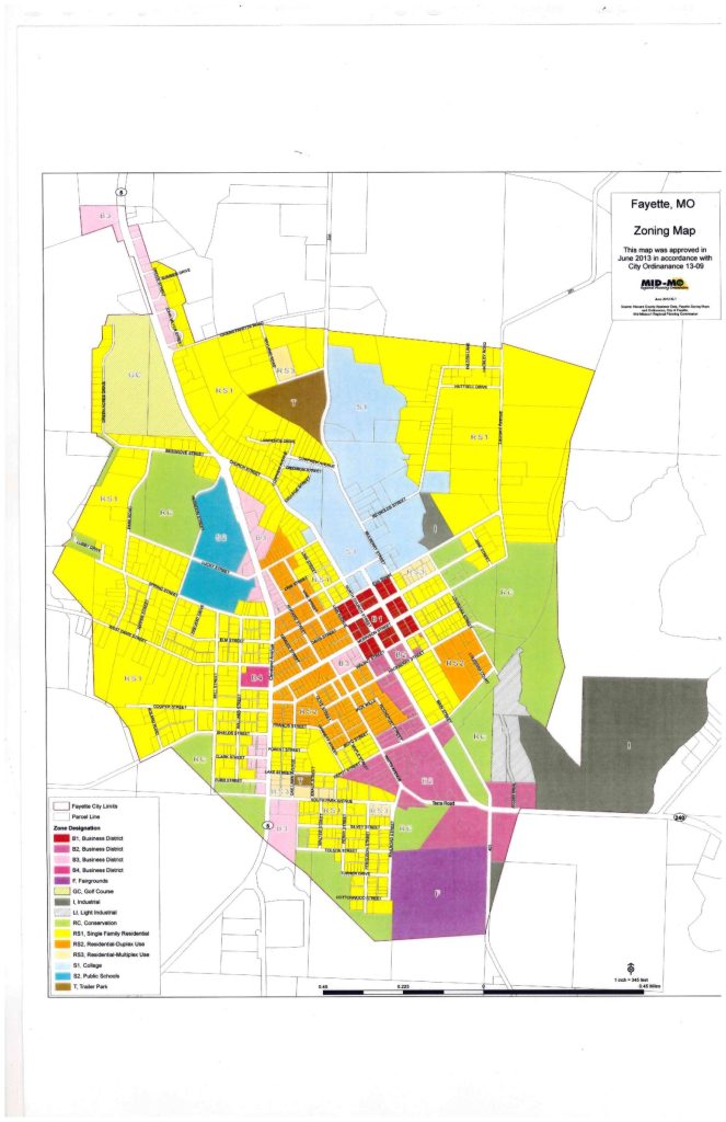 city-of-fayette-missourifayette-mo-zoning-map-city-of-fayette-missouri